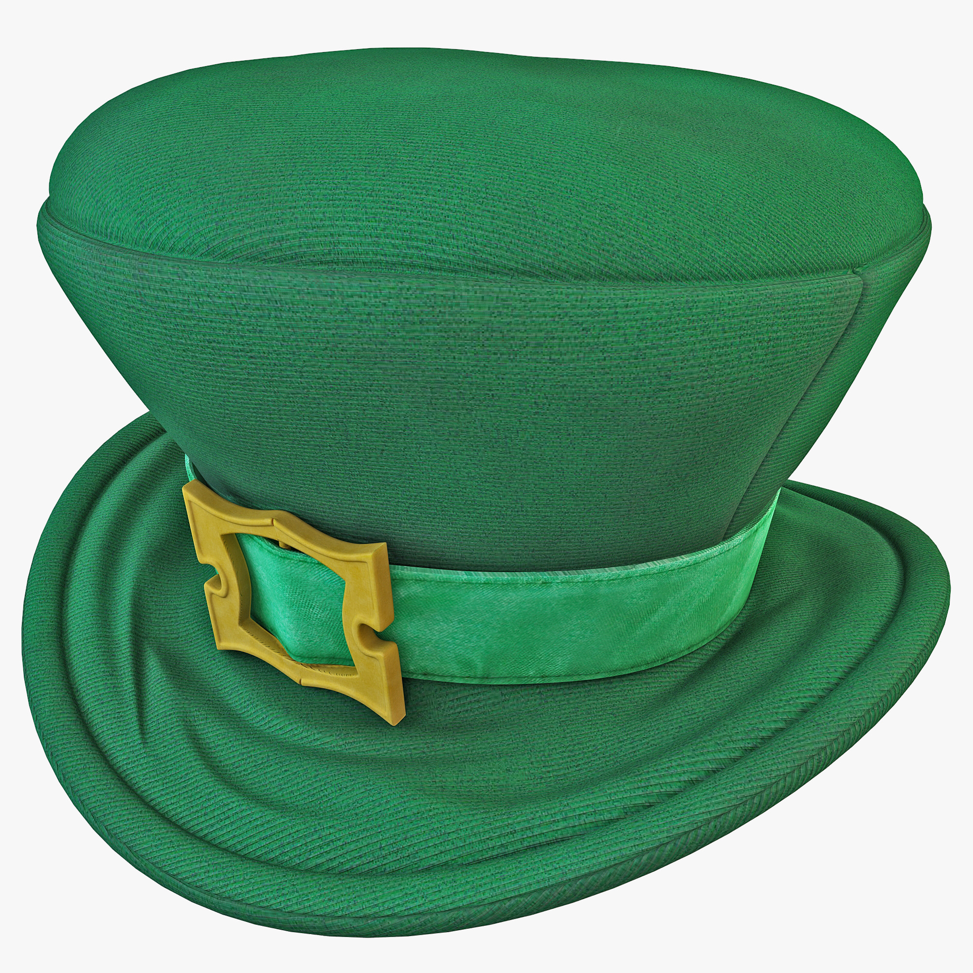 3ds max green leprechaun hat
