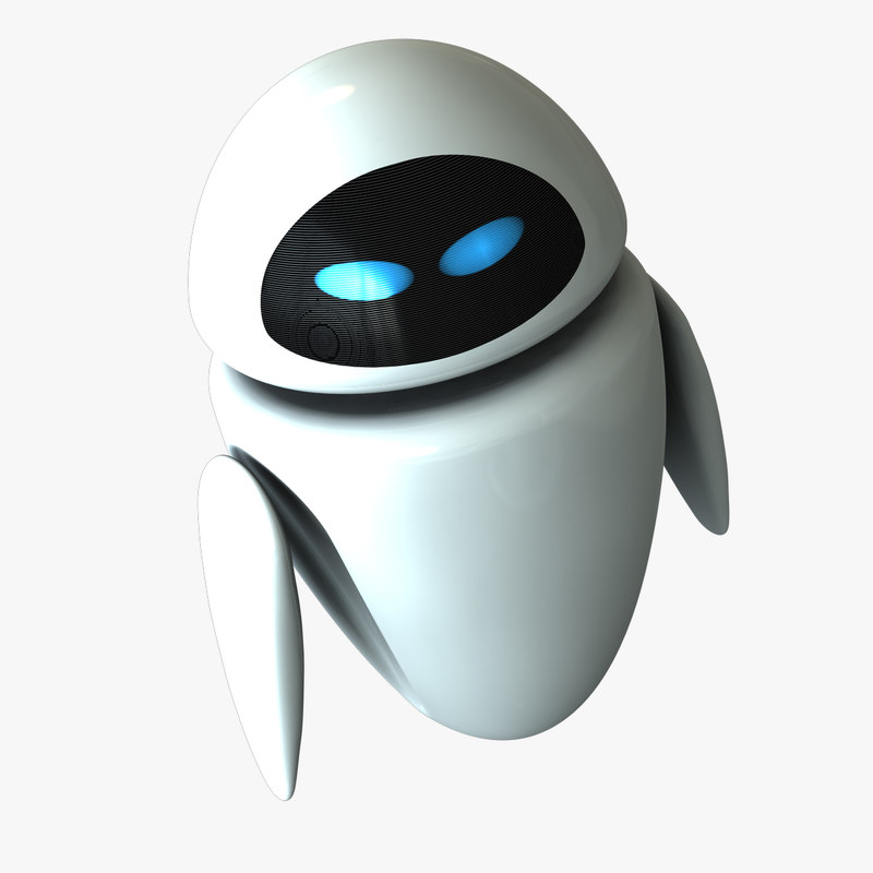 robot eve 3d model