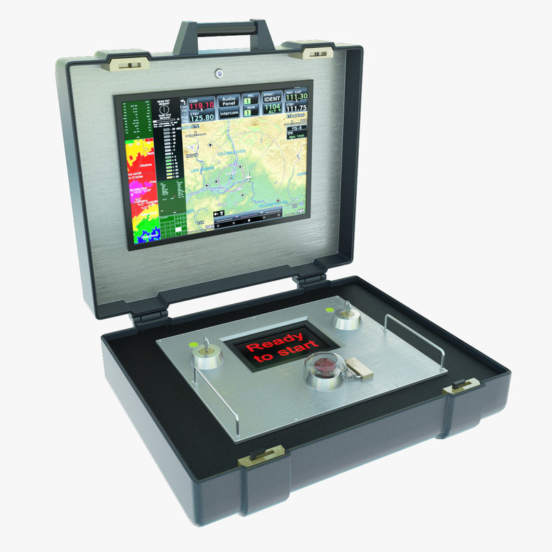 3ds max nuclear suitcase