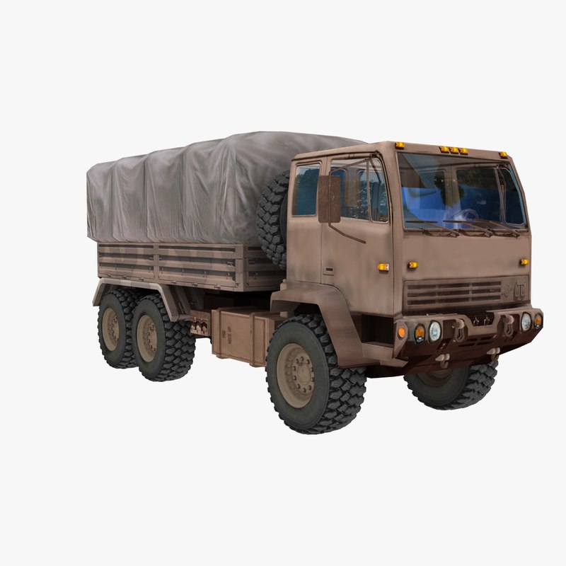 3d fmtv m1083 desert mtv model