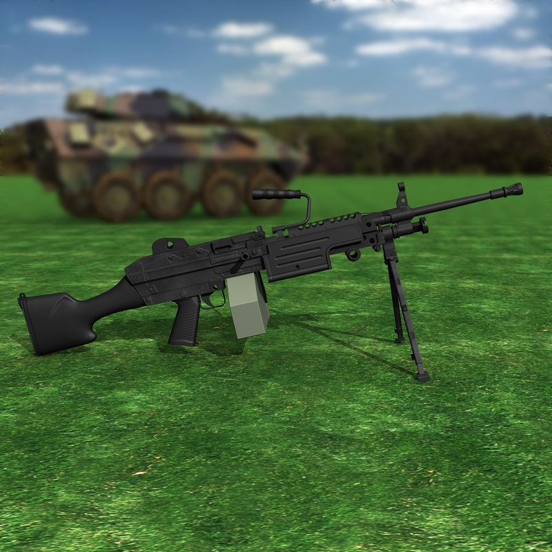max m249 squad automatic weapon