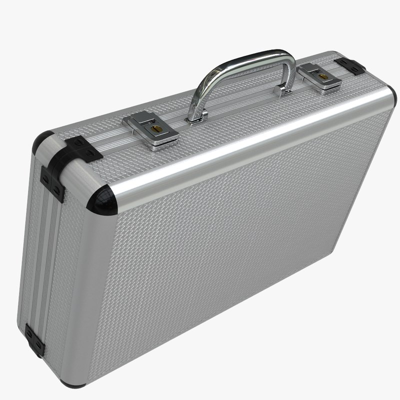 briefcase metal foam 3d model