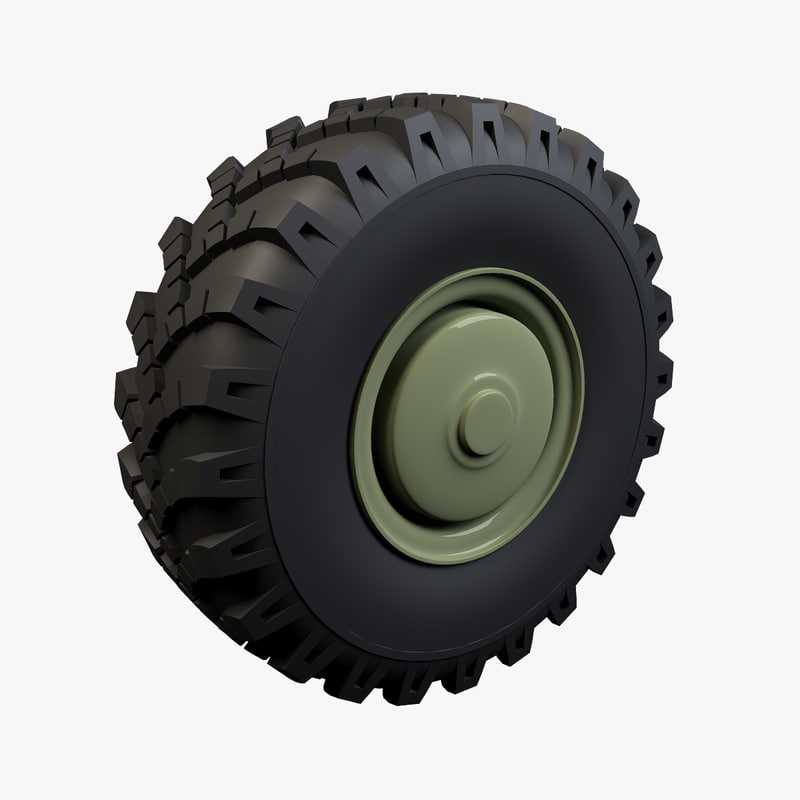 heavy vehicle wheel 3d model