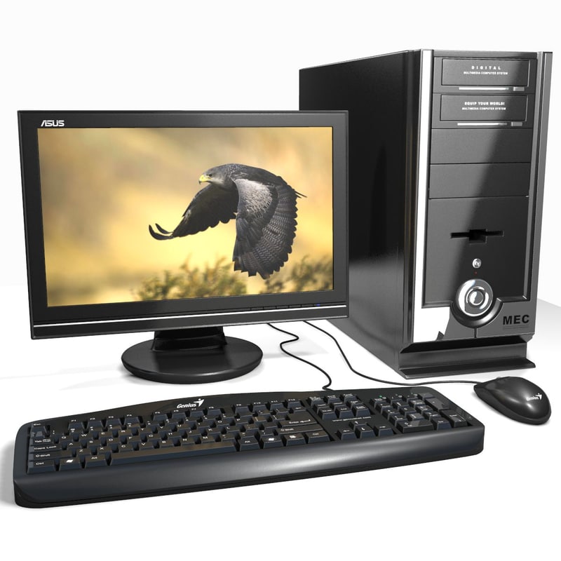 3d computer desktop