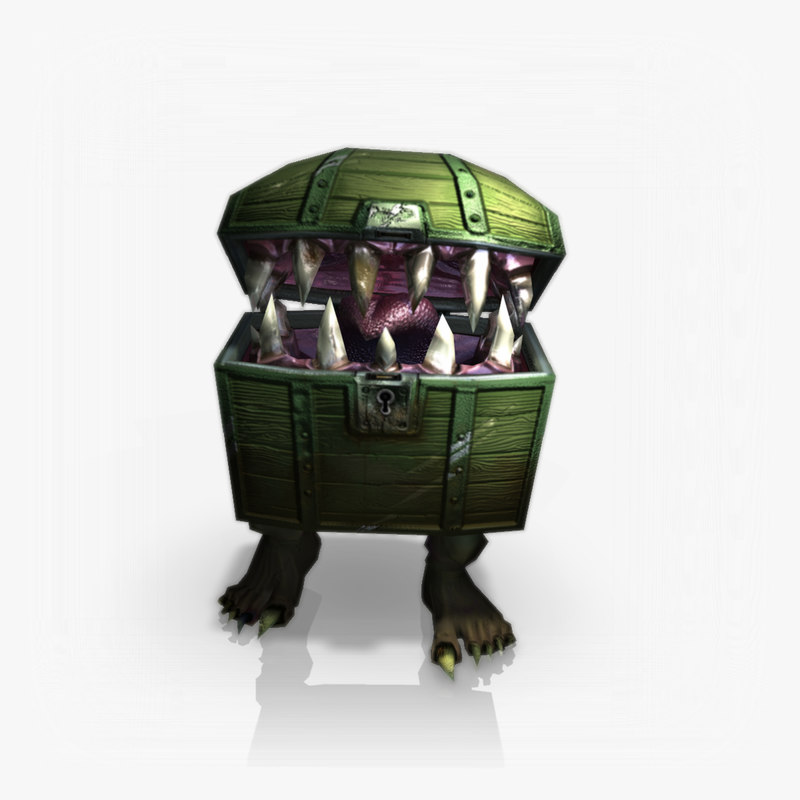 chest mimic 3d model