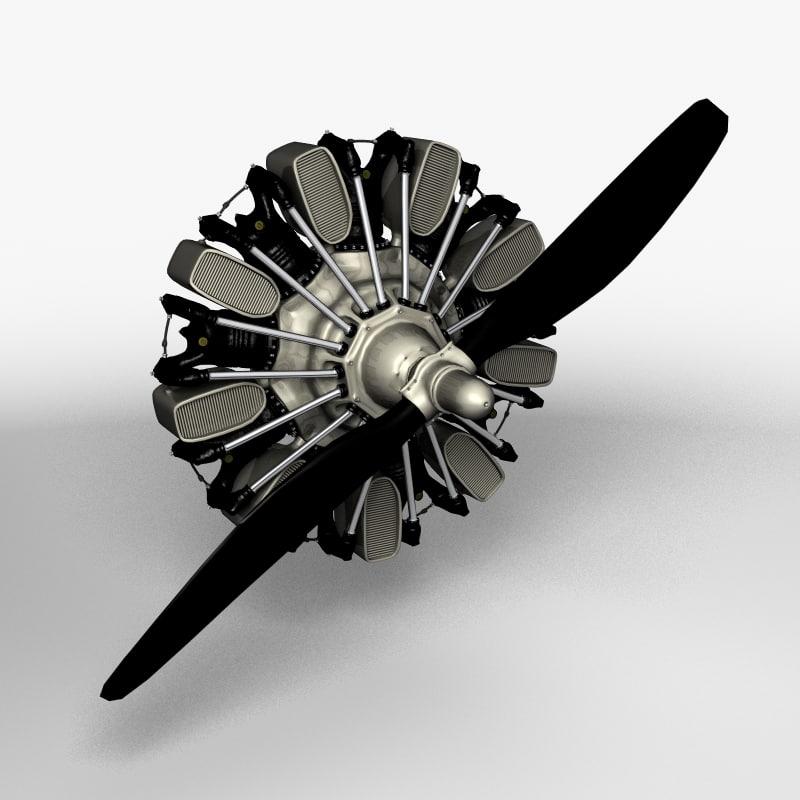 subpatch radial engine propeller lwo