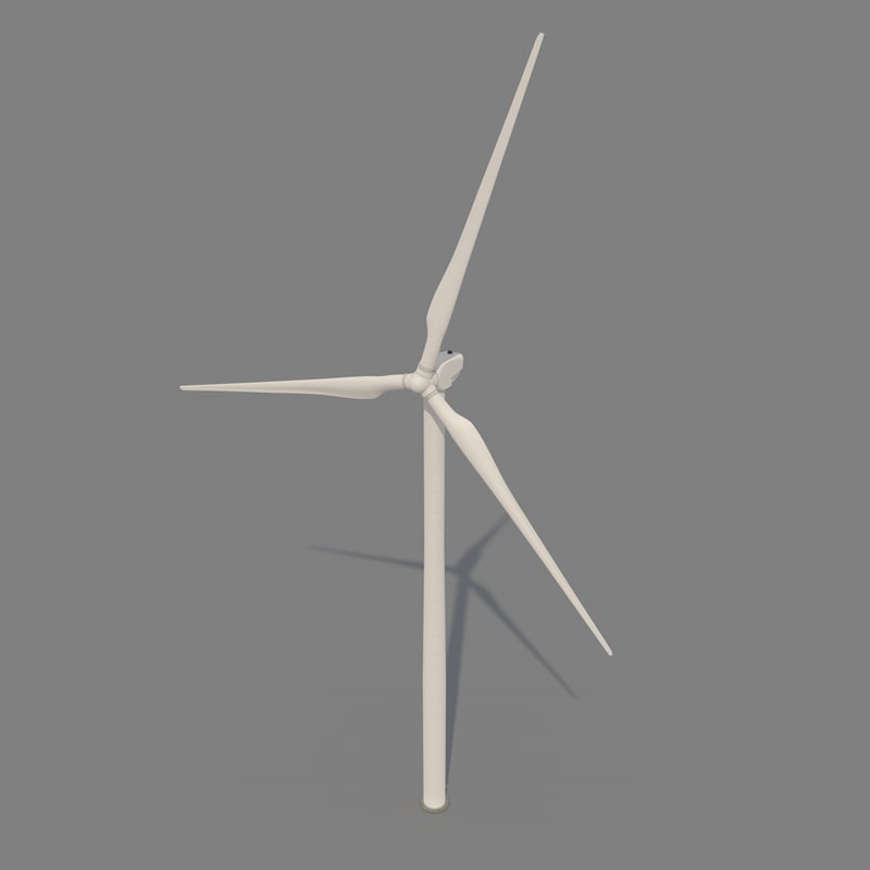3ds max general electric wind turbine