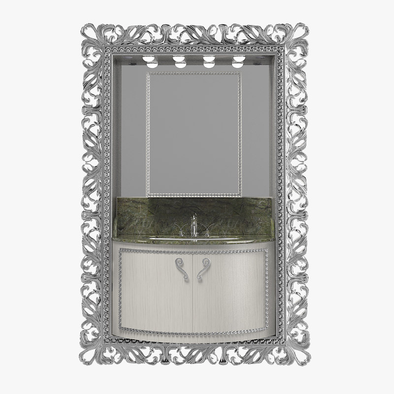 Lineatre Bathroom Classic Art Deco 3d Model