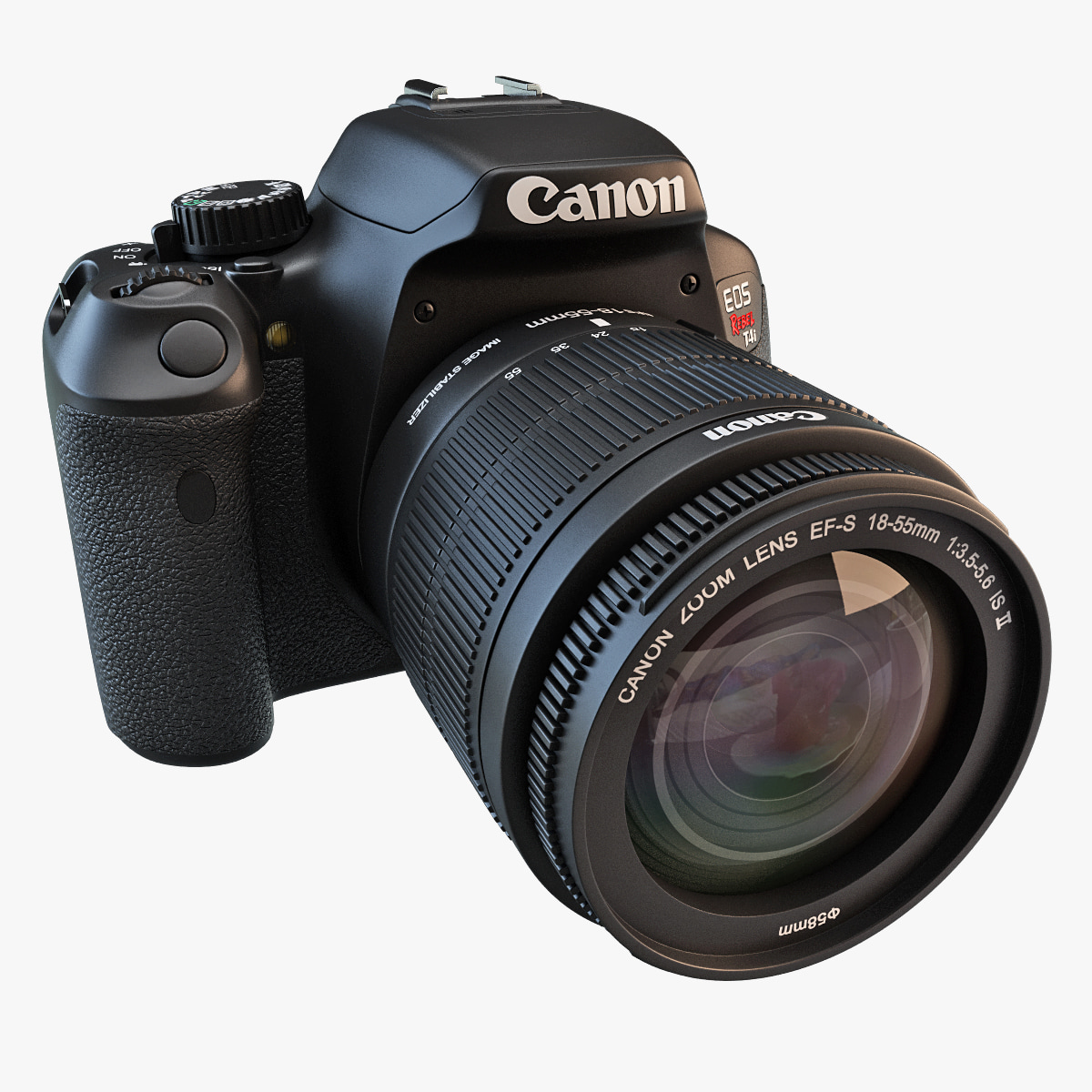 3d canon eos rebel t4i