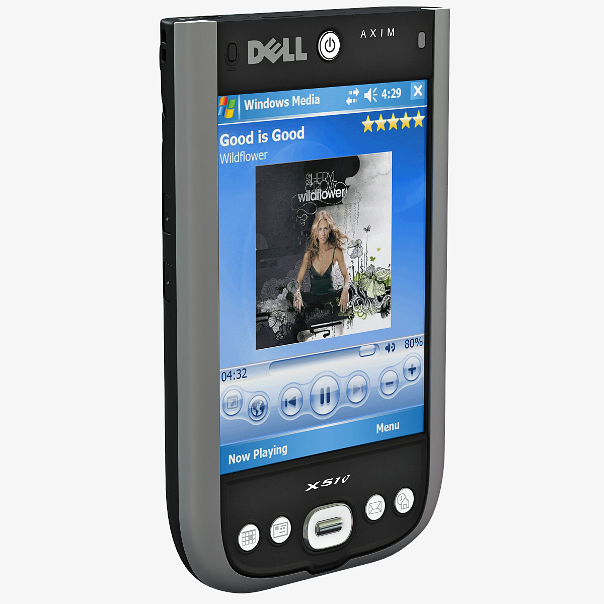 3d dell axim x51v cellphone