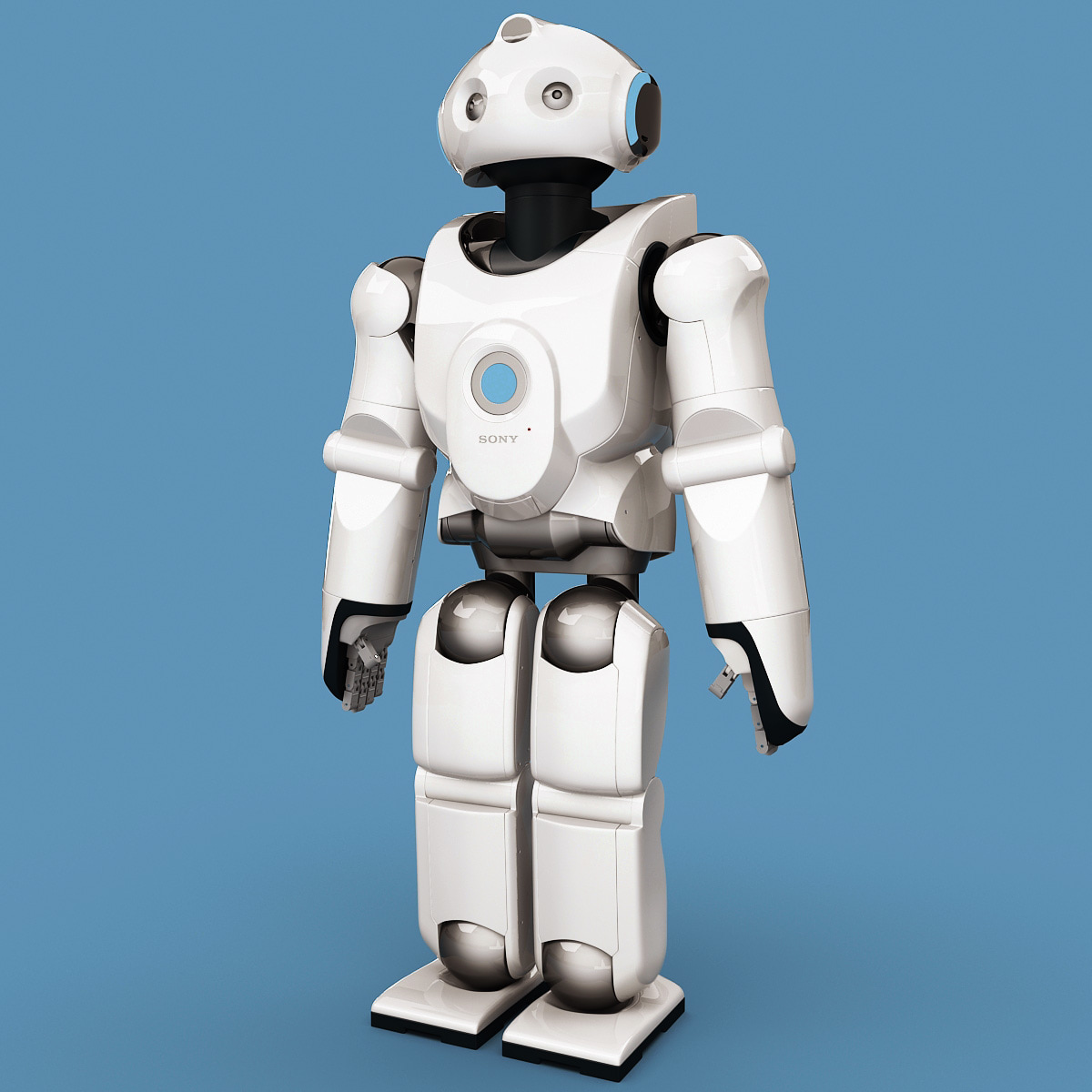 sony robot 3d sony qrio robot rigged sony robot 3d sony qrio robot rigged