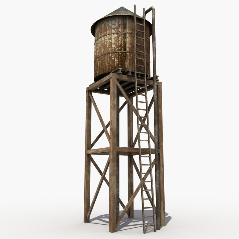 max wooden water tower
