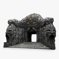 cave entrance 3d models