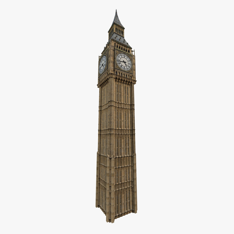 big-ben-3d-model
