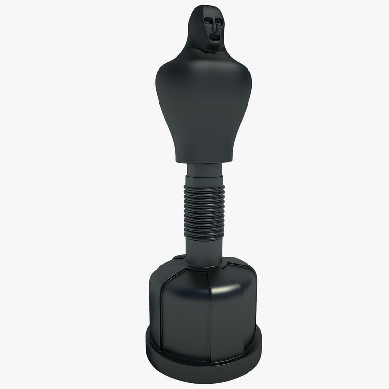 of punching bag dummy