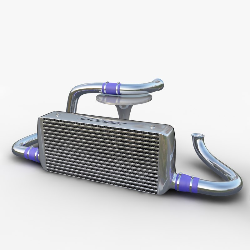 3ds max intercooler piping couplers