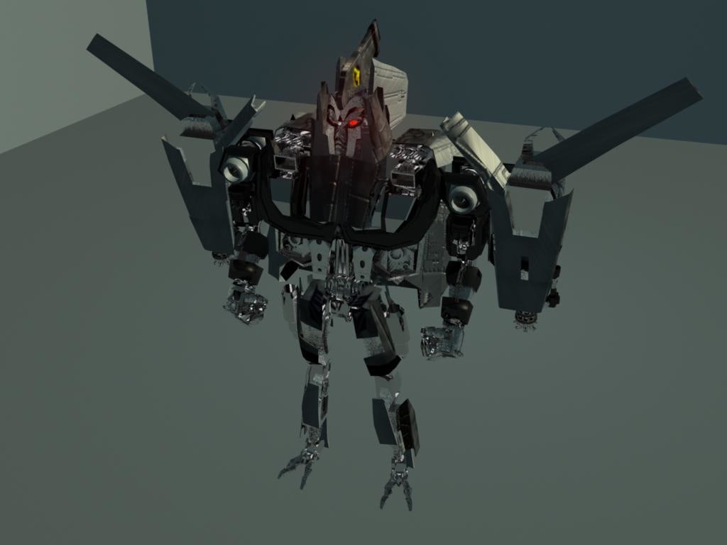 transformers robot 3d model