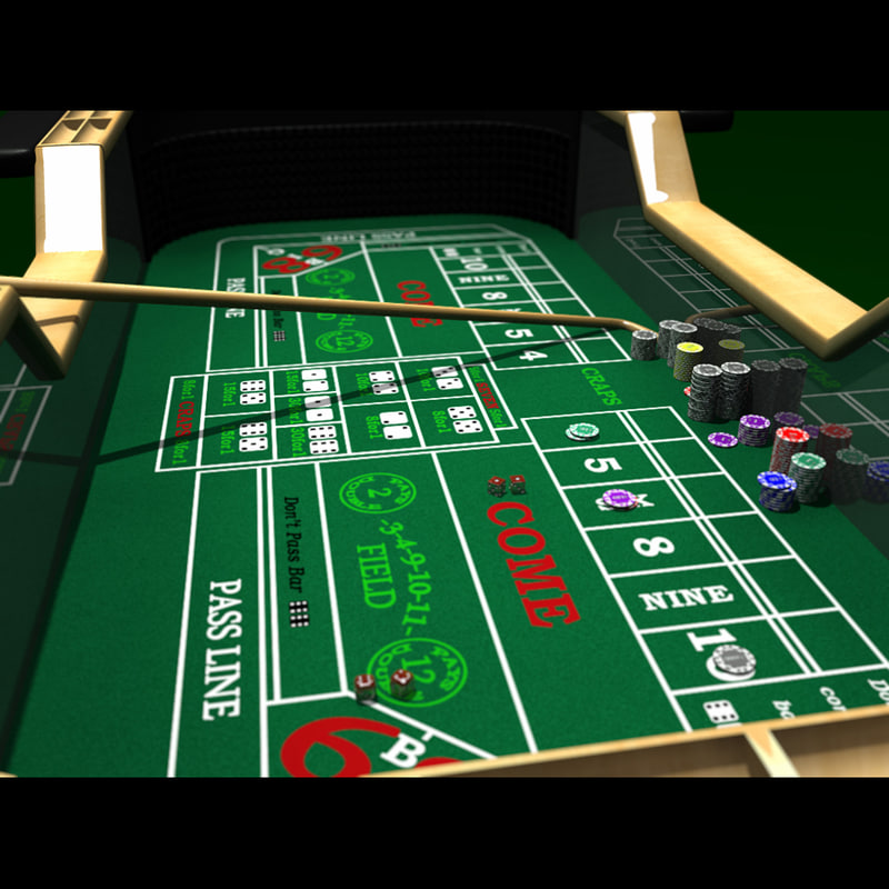lightwave casino craps table