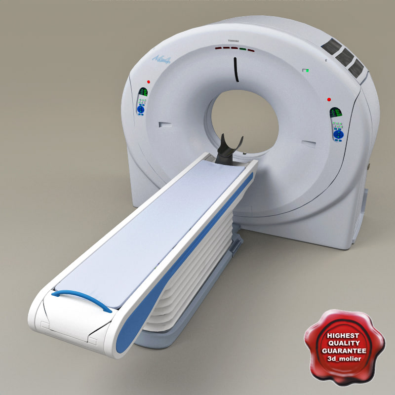 c4d medical ct scanner aquilion