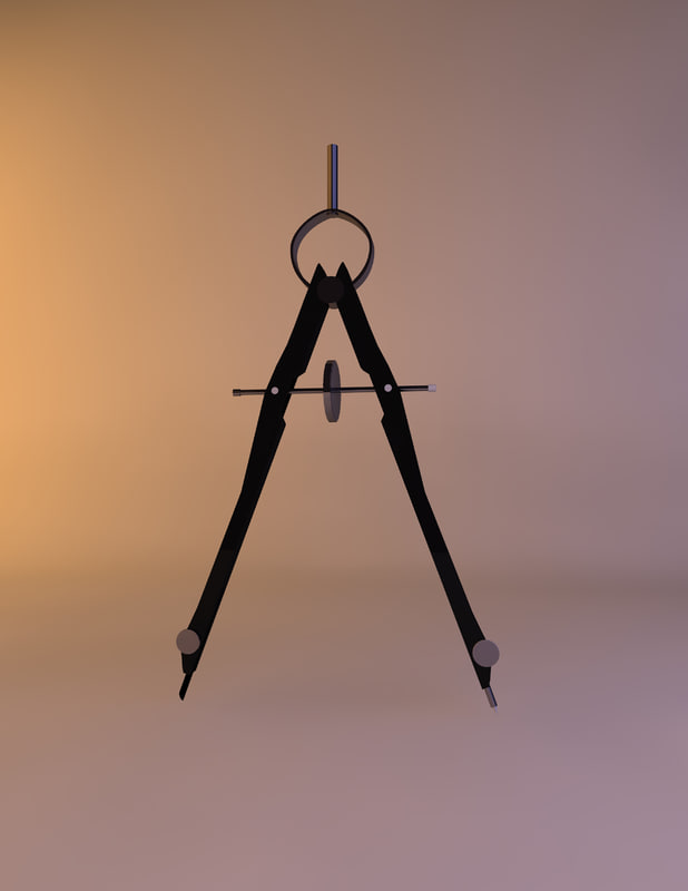 drawing compass 3d 3ds