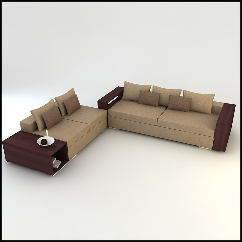 3d corner sofa designs model