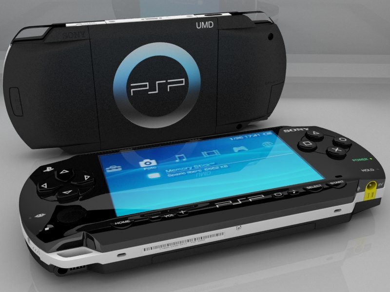 3d sony psp