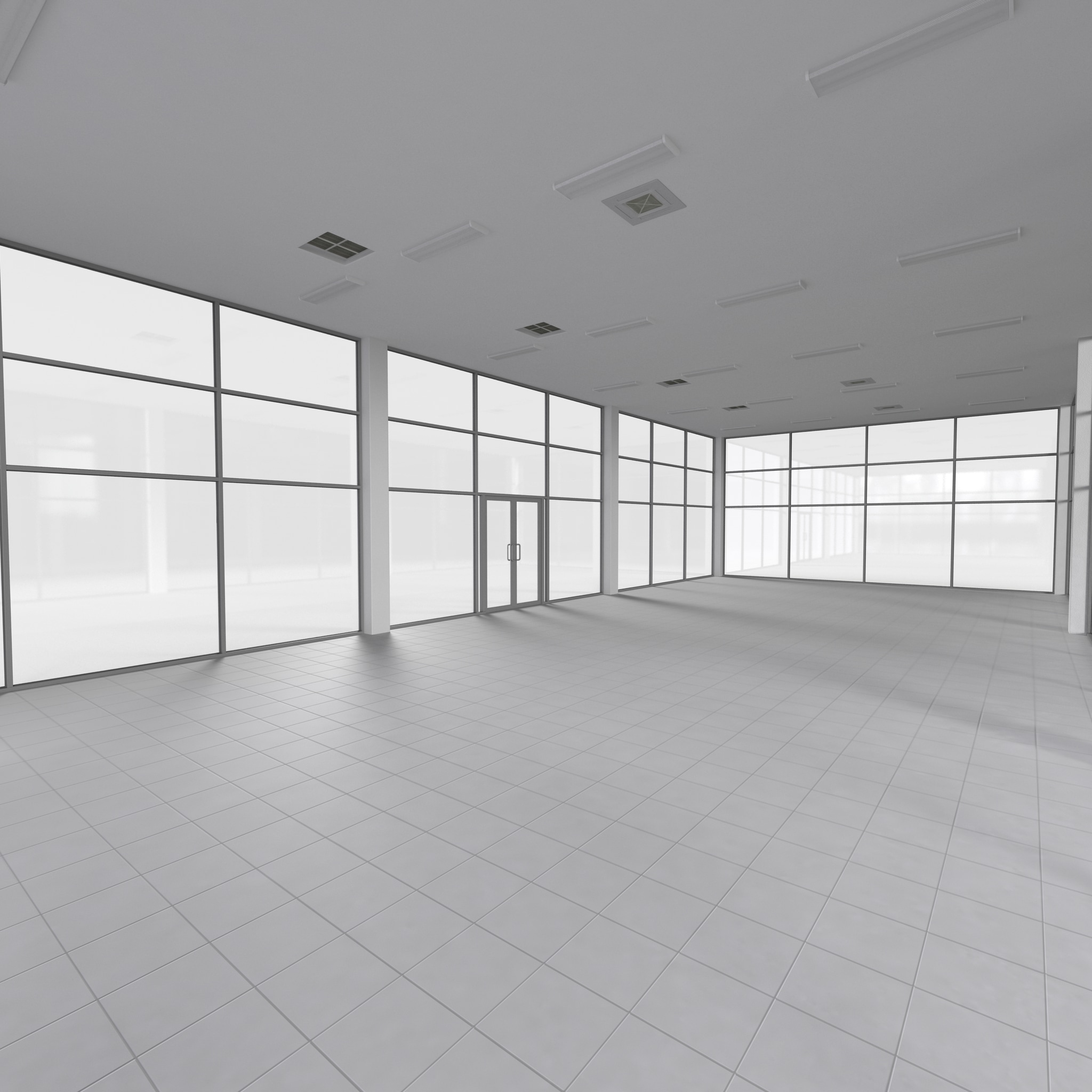 3d showroom 2 model