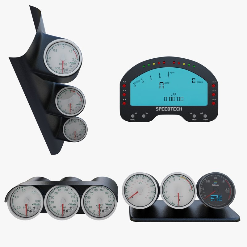 STL Finder 3D models for gauge pod