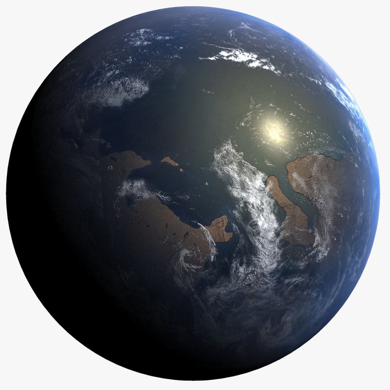 3d cambrian earth early model