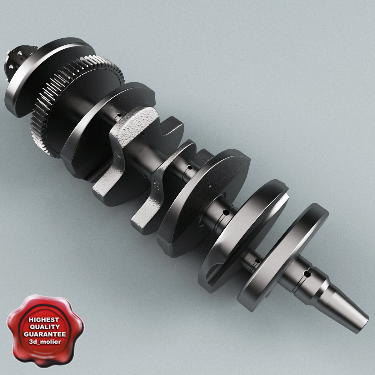 3d yamaha crankshaft