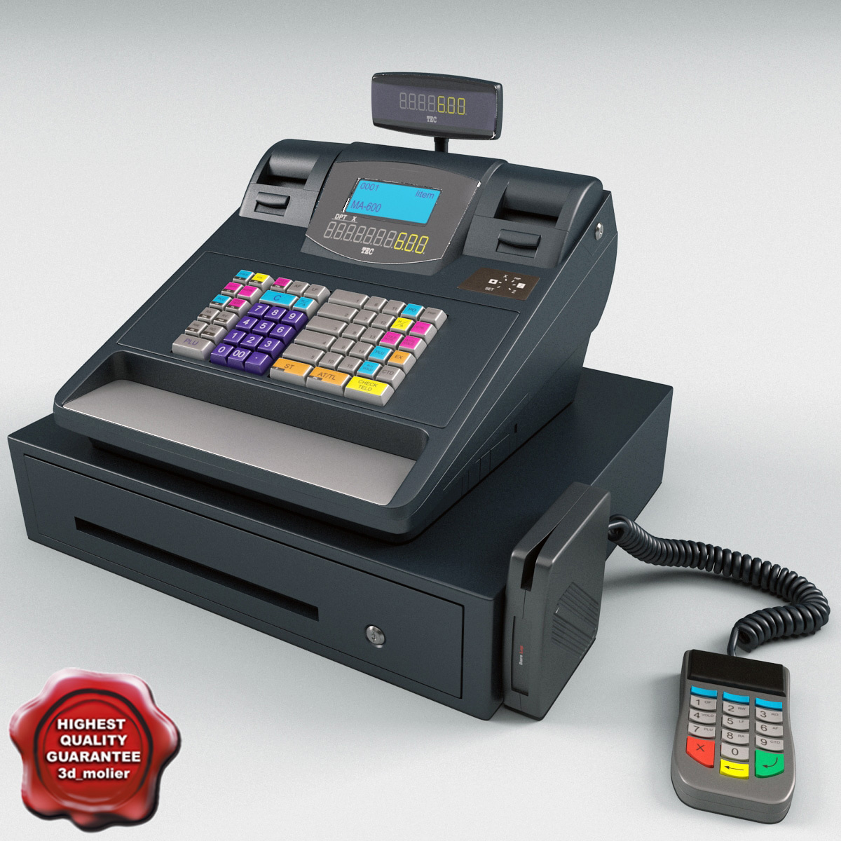3d Cash Register V3
