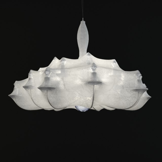 max chandelier zeppelin flos lighting