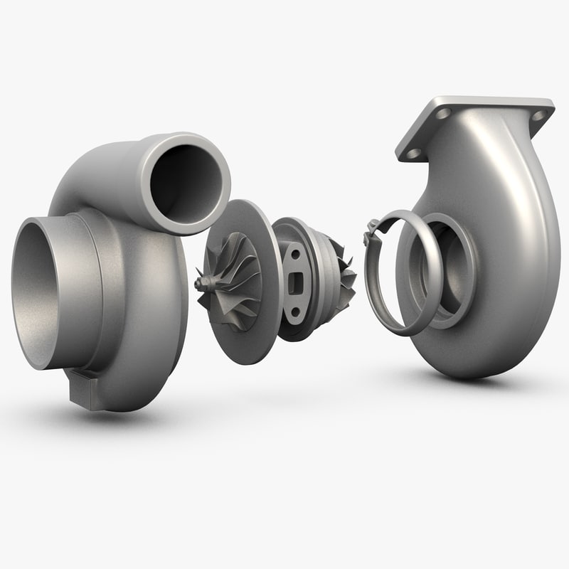 3d turbocharger turbos