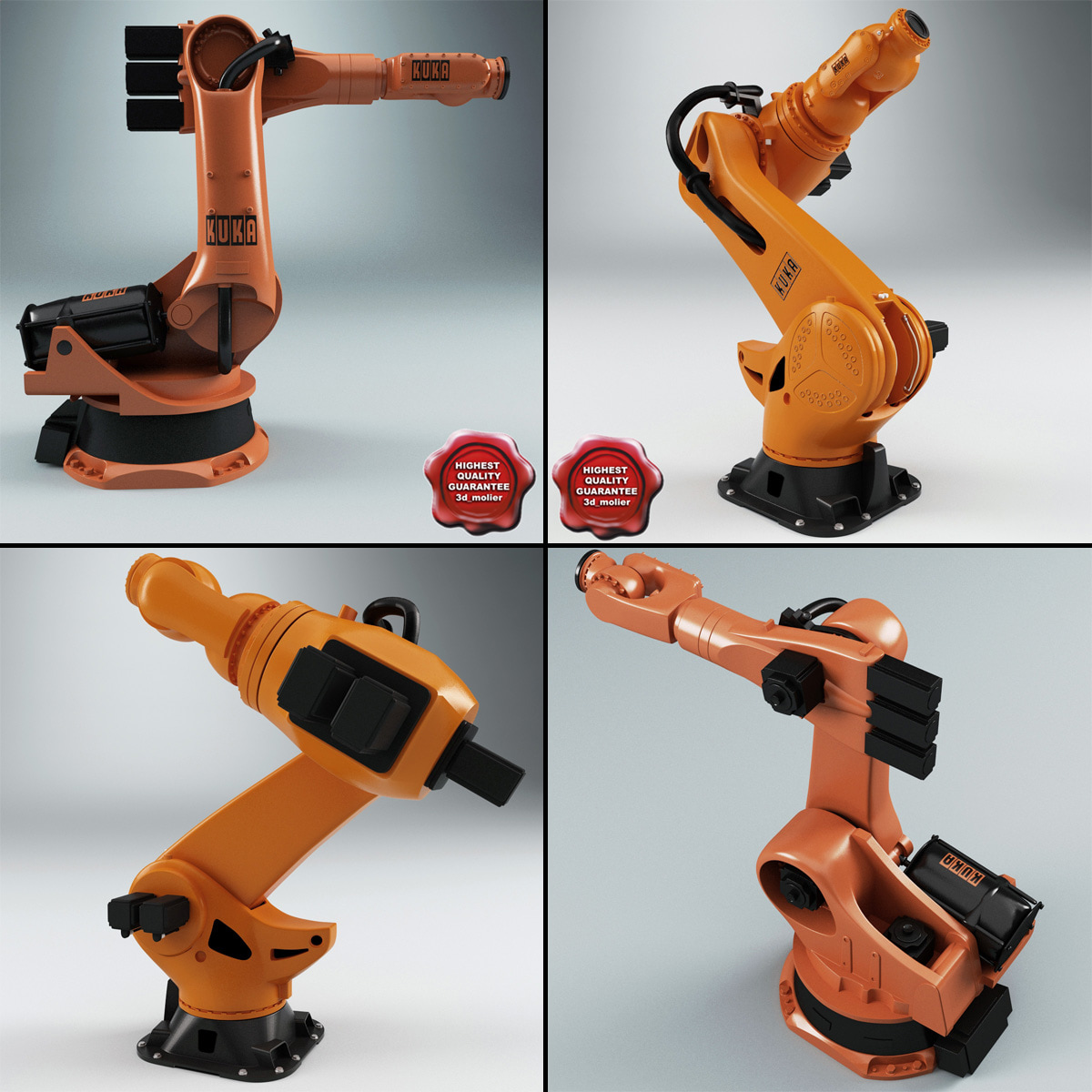 3dsmax kuka robots