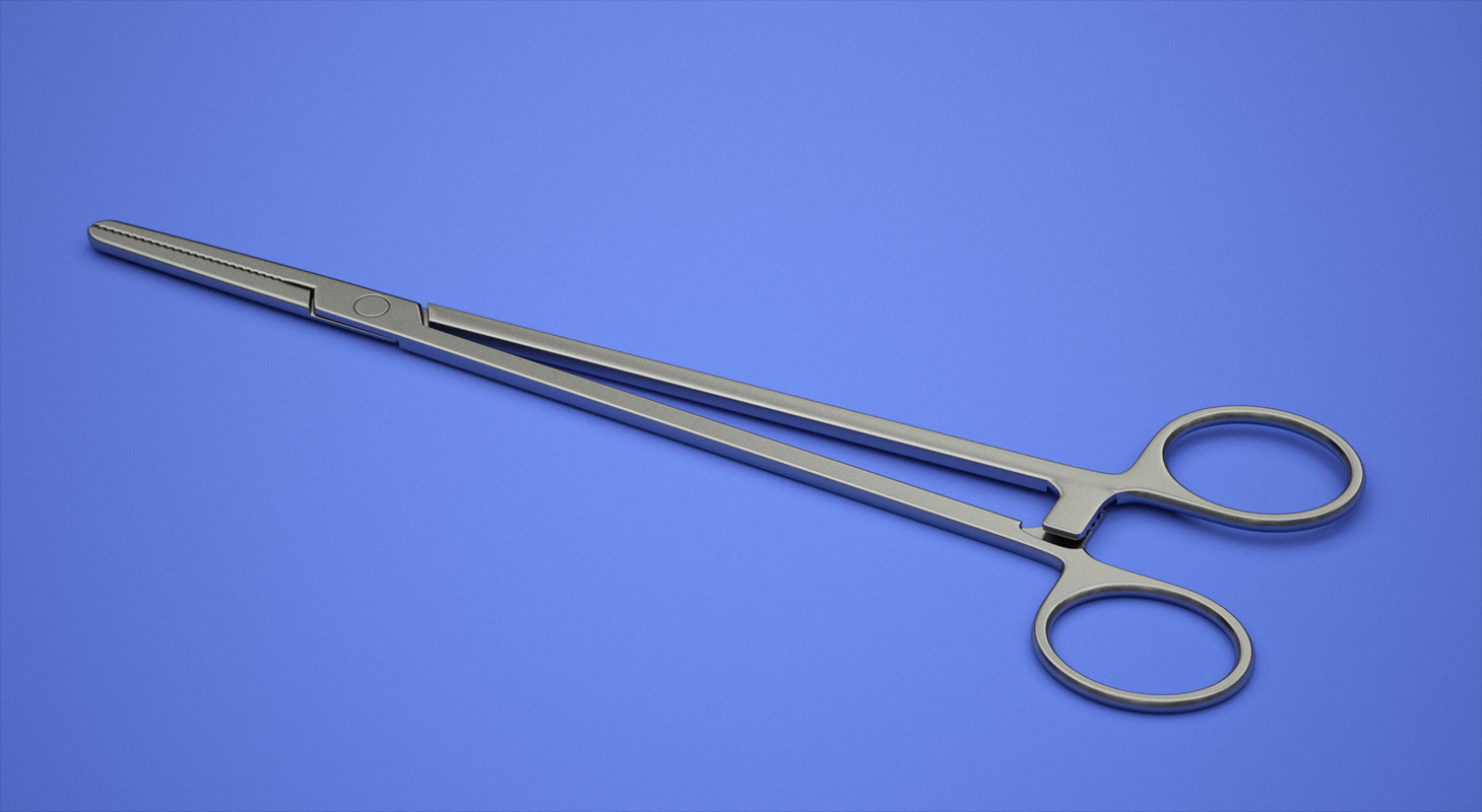 3d surgical forceps model