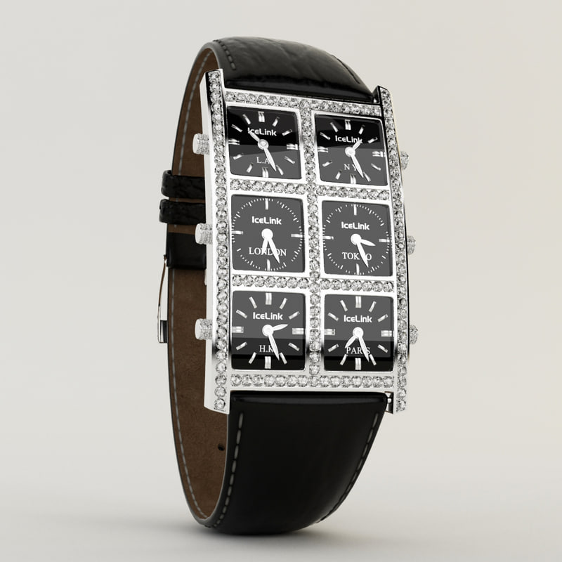 icelink watch clock 3ds