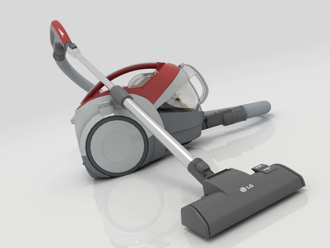 3d model vacuum cleaner lg