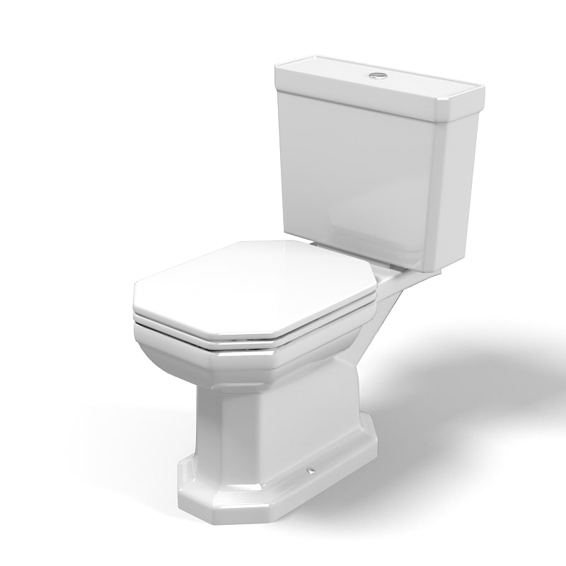 Duravit 1930 modern classic traditional wc toilet floor free standing