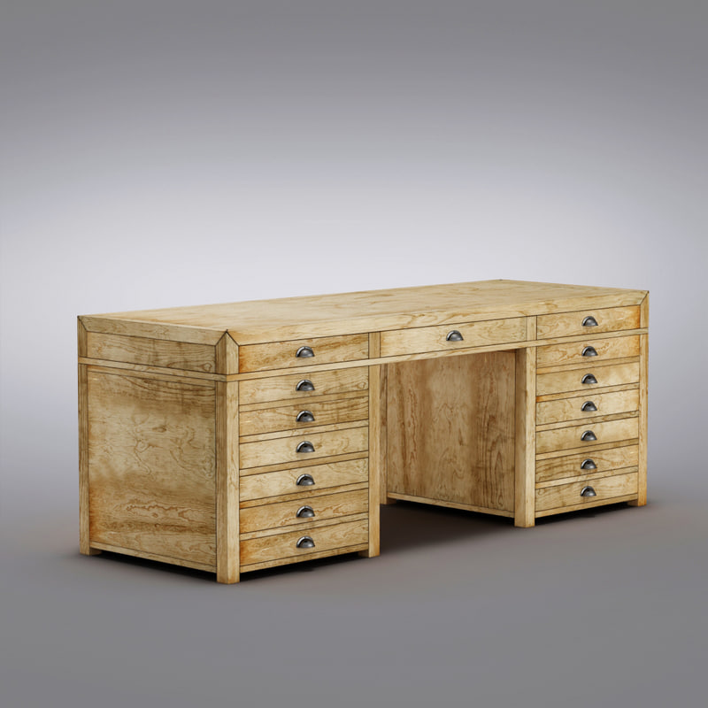 restoration hardware printmaker 3d max