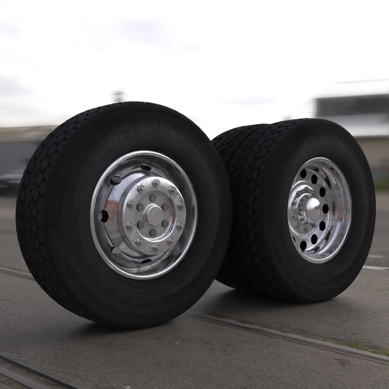 semi truck wheels max