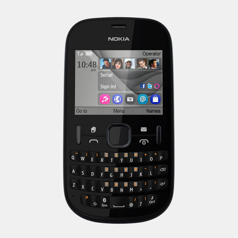 max nokia asha 201