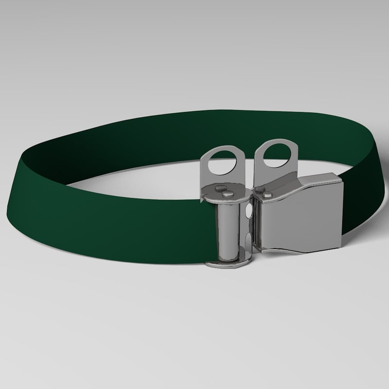 3ds max airplane seat belt