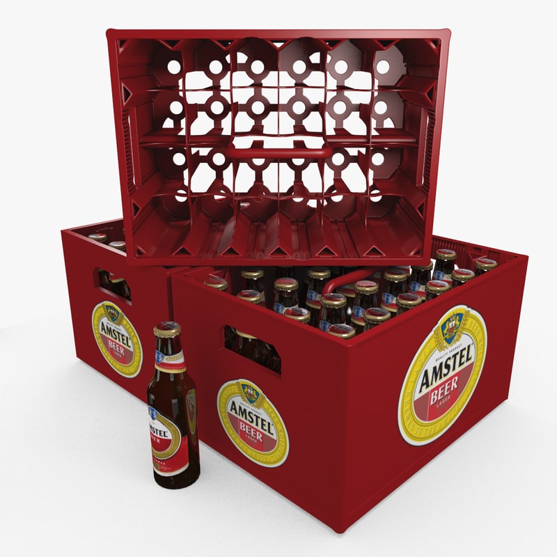 beer bottles crate blend