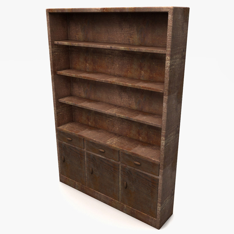 3d model cupboard wood