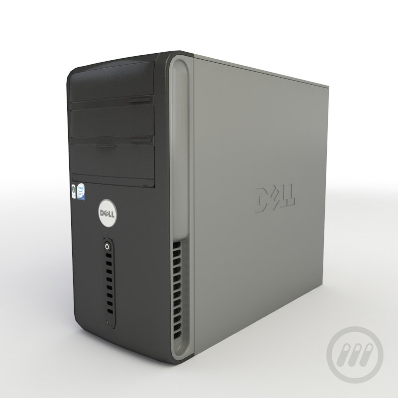 3d dell computer