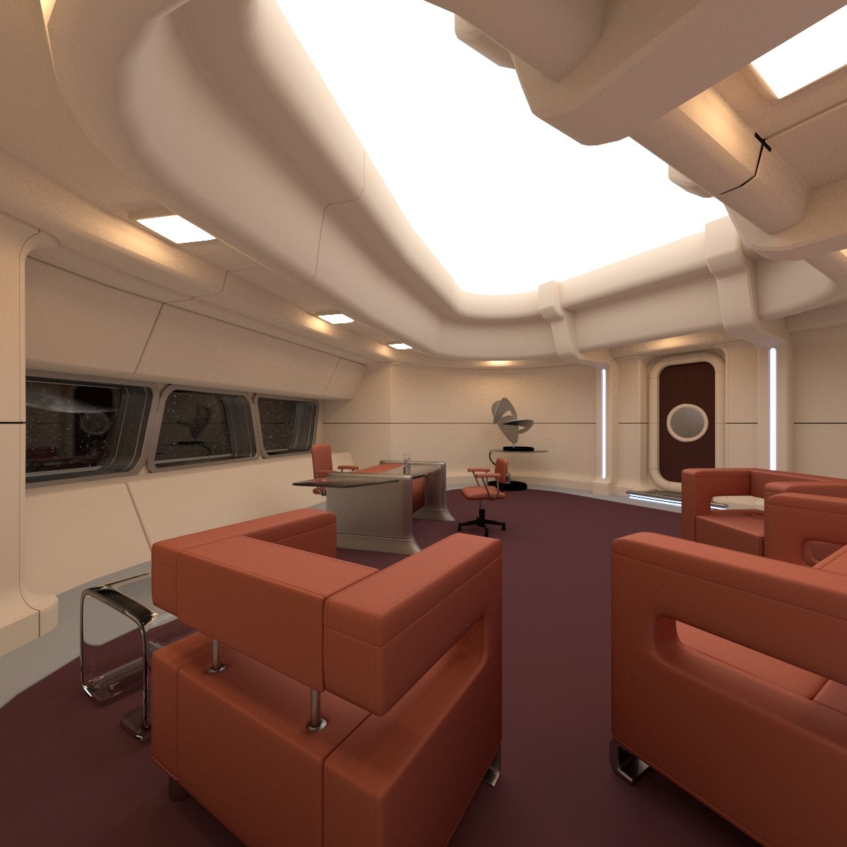 maya captain s office starship