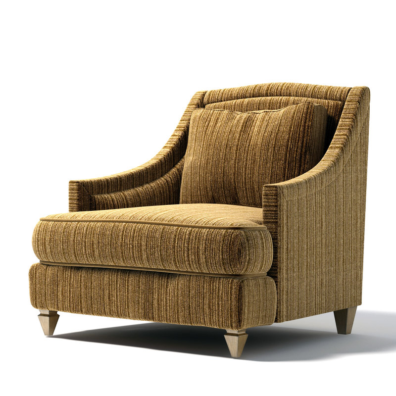 3d donghia toulouse club chair
