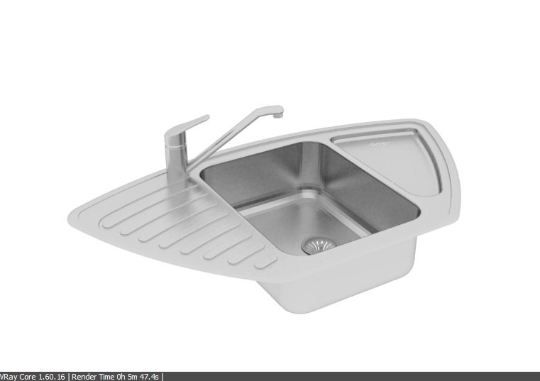 kitchen sink 3d model
