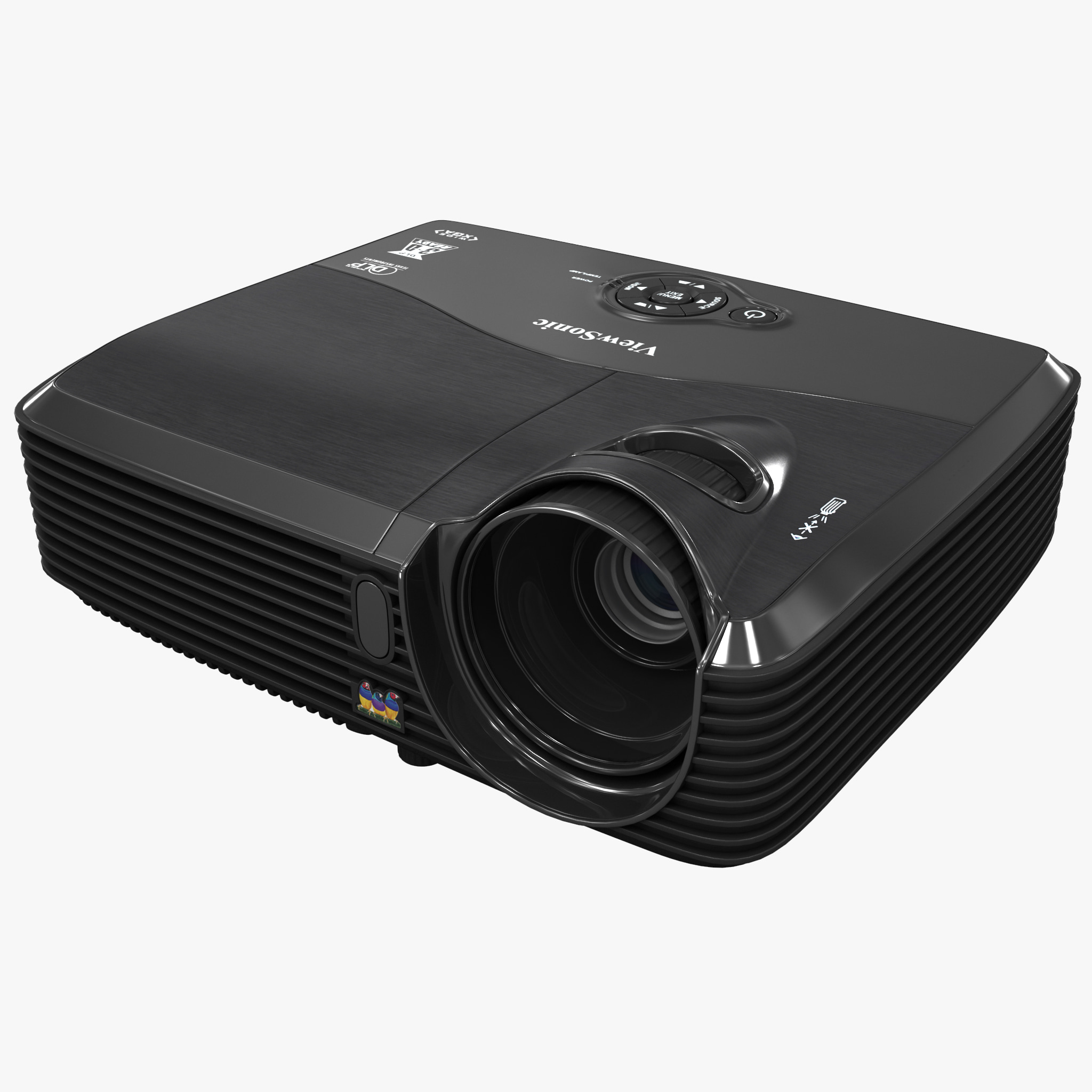 hdmi projector viewsonic pjd5133 3d model hdmi projector viewsonic pjd5133 3d model
