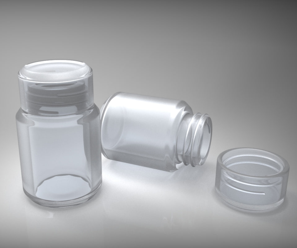 printable bottle screw 3d 3ds